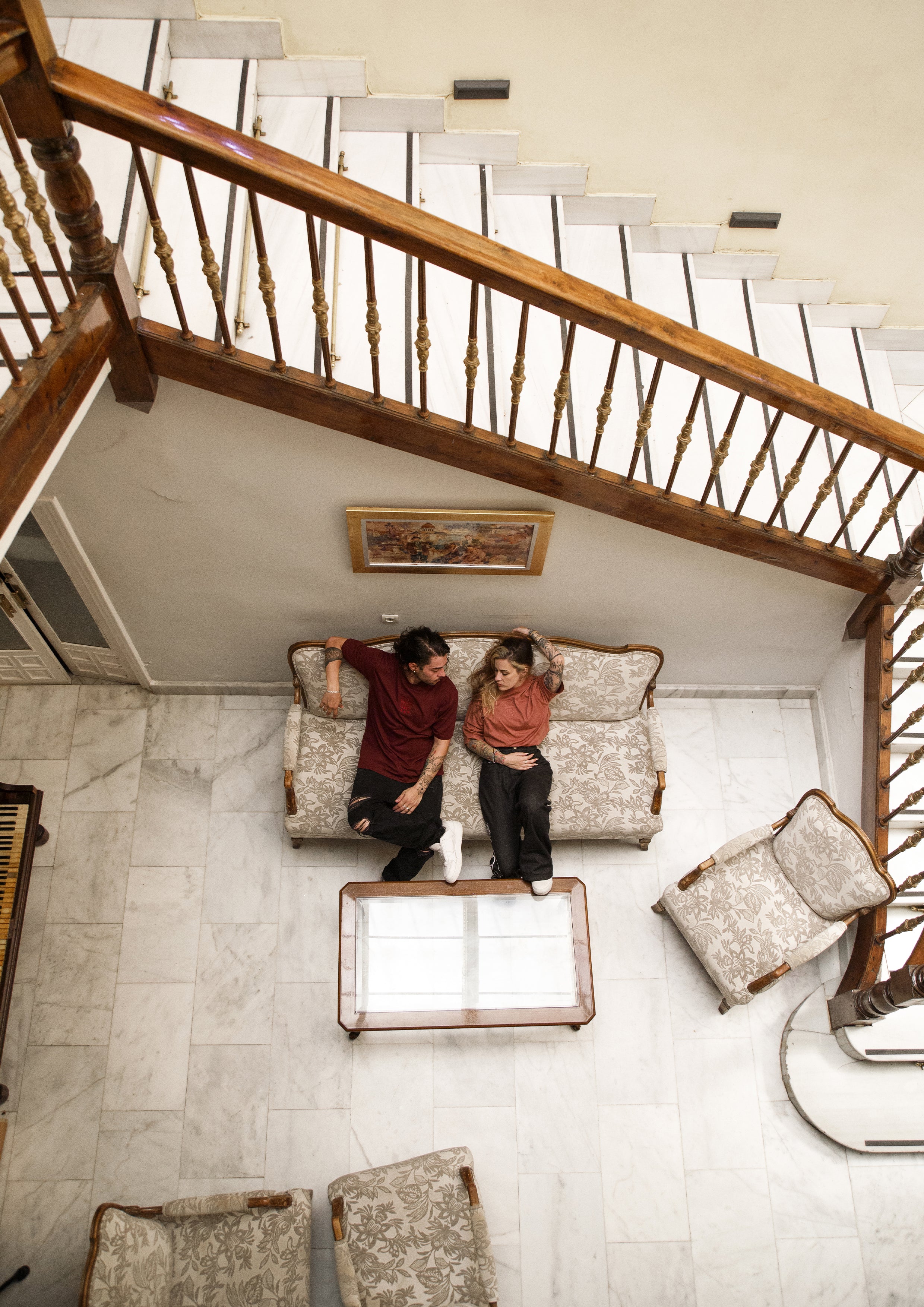 "Basic Tee FW25" Rojo Ciruela